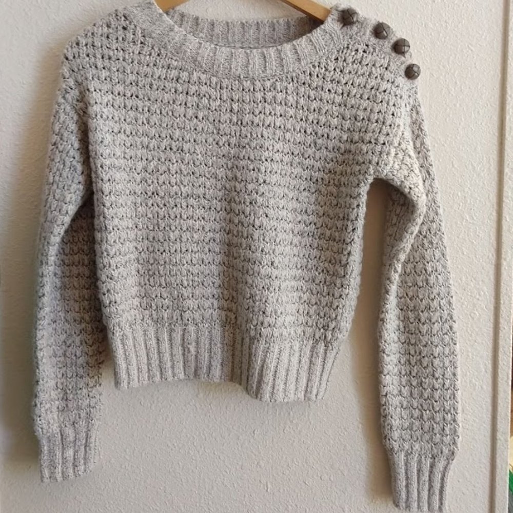 ✩Knit Fall Sweater With Buttons✩